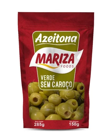 Azeitona Verde sem Caroço Mariza 