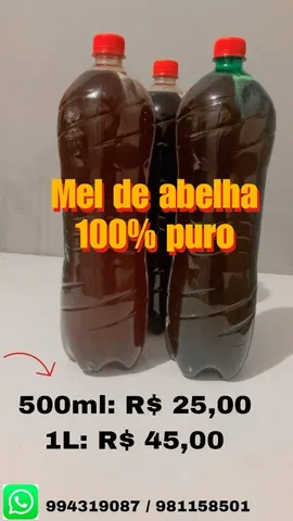 Mel de abelha 100% Puro direto da Bahia 