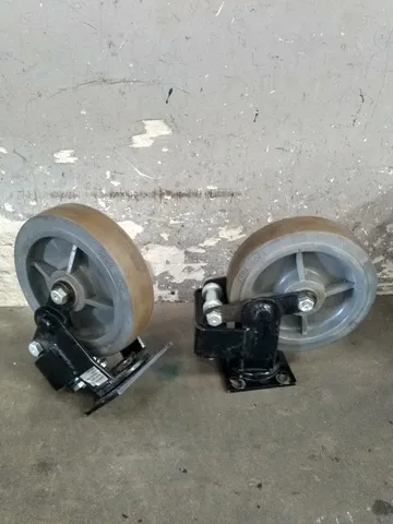 Par de roda de carrinho 