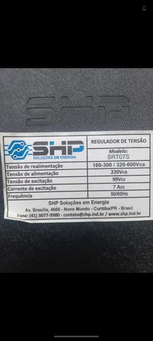 Regulador de tensão de gerador 