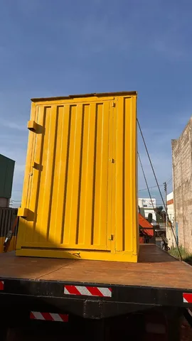 Caçambas para poly caçamba estacionária, Container Almoxarifado e escritorio