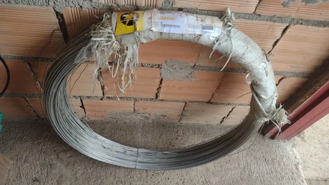 Arame de cerca elétrica