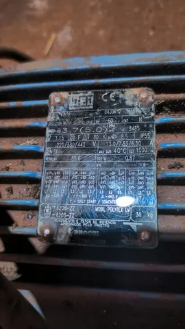 Bomba irrigação 