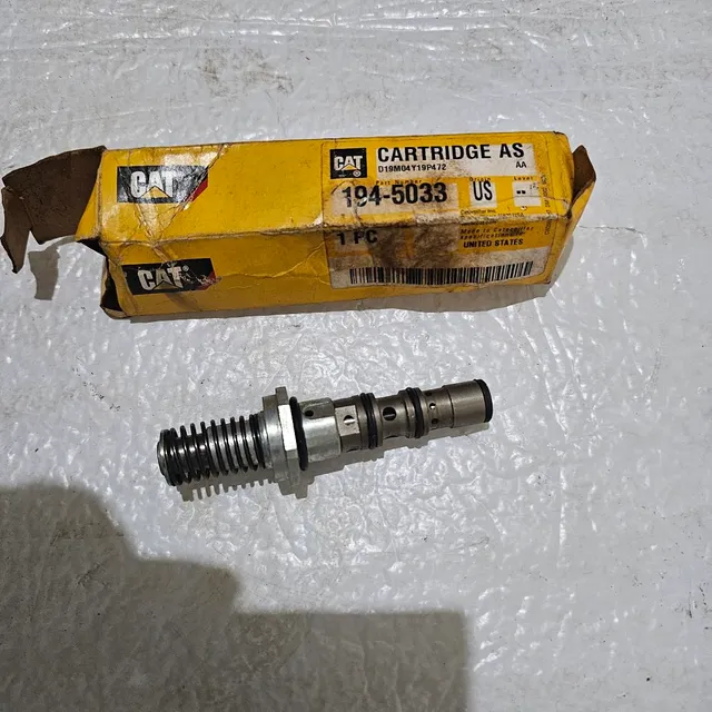 Trator esteira carregadeira caterpillar valvula piloto nova original 1945033