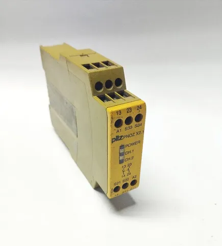Relé de segurança PILZ PNOZ X2.1 6A 24VAC 240V 