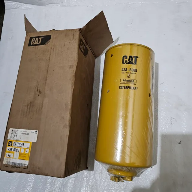Caminhão fora de estrada trator esteira caterpillar filtro separador água original 4385385