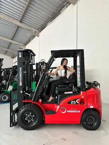 Promocao | Empilhadeira Hangcha | 2500 kg 2,5 toneladas | diesel | triplex 