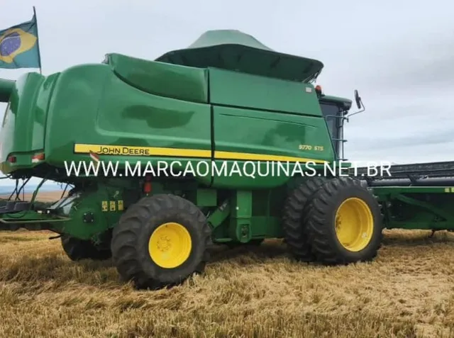 JD 9770 STS Ano 2012 Piloto e GPS, Kit Trigo, com 3.700 / 5.000 hrs - (Parcela 1+5x)