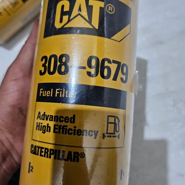 Carregadeira caterpillar 966 972 filtro combustível novo original 3089679