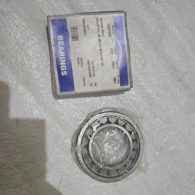 Rolamento NU211 C3 NSK novo sem uso