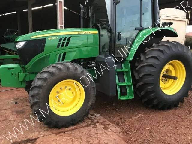 John Deere 6190M Ano 2022 Apenas 420 Hrs, Pré disposto, A Vista ou Via banco