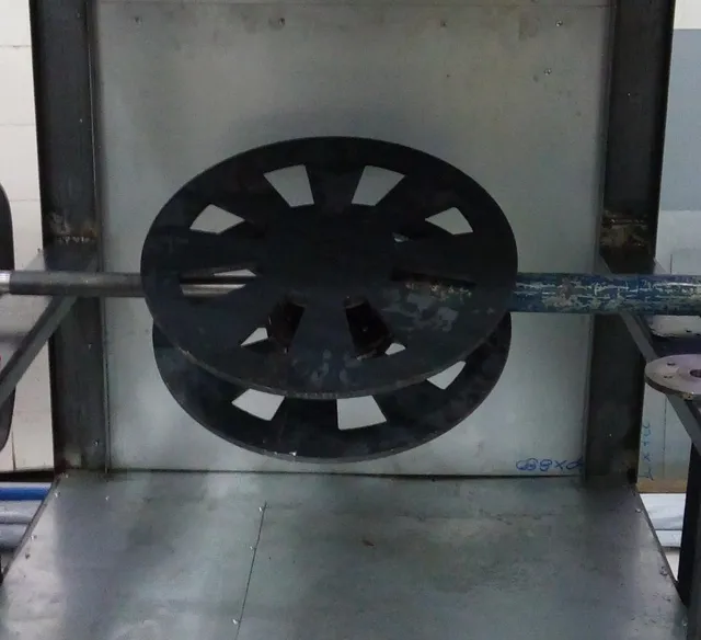 Baixei Oportunidade eixo para forno de rotomoldagem
