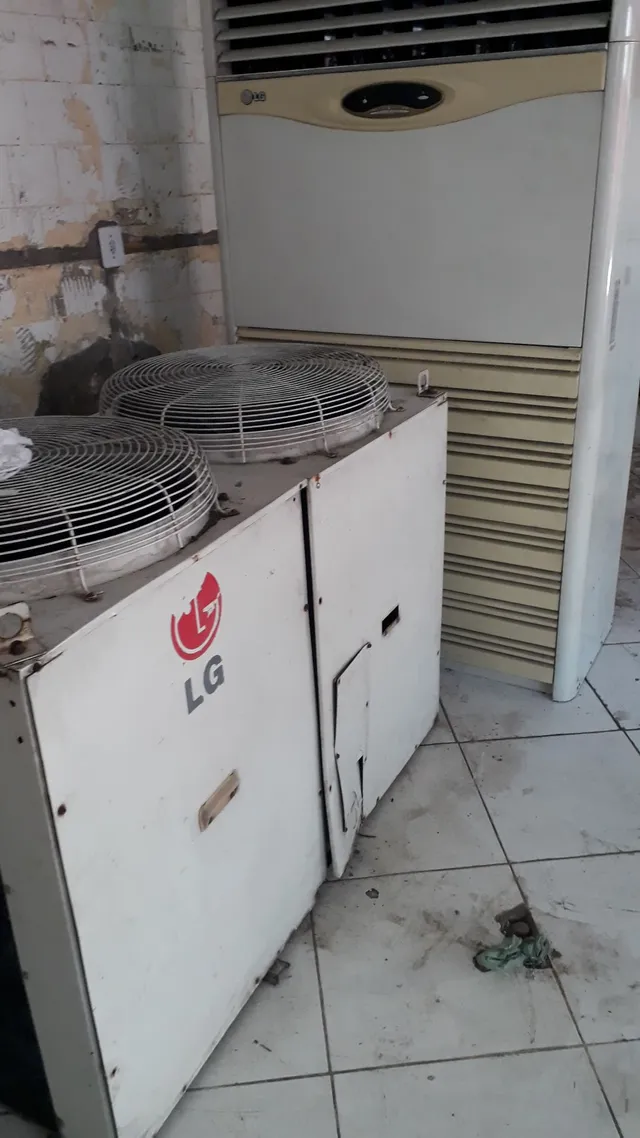 Arcomdicinado industrial funcionando 
