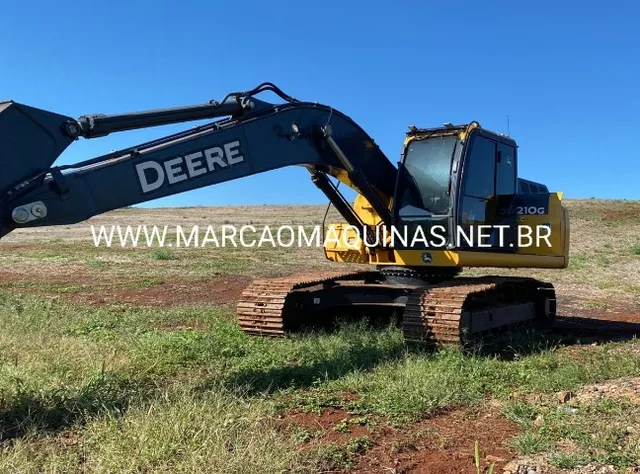 Escavadeira JD 210G 22ton Ano 2019 nota fiscal 2020 com 4.300 hrs, A Vista ou Via banco