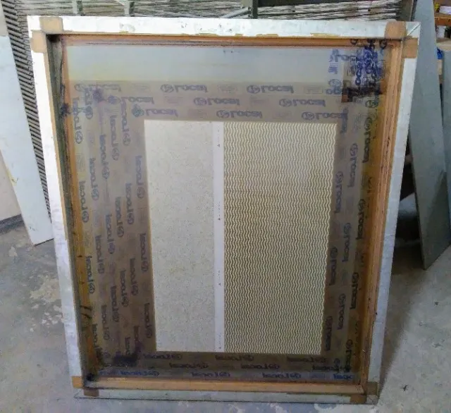 quadro de aluminio para serigrafia