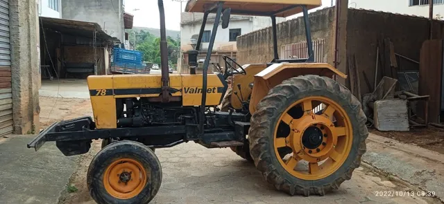 Trator Valmet mod 78 Ano 1991 + Carretinha
