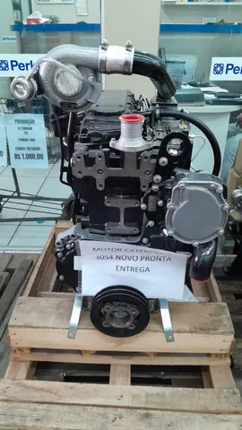 Motor Caterpillar 3054 Novo - A base de troca
