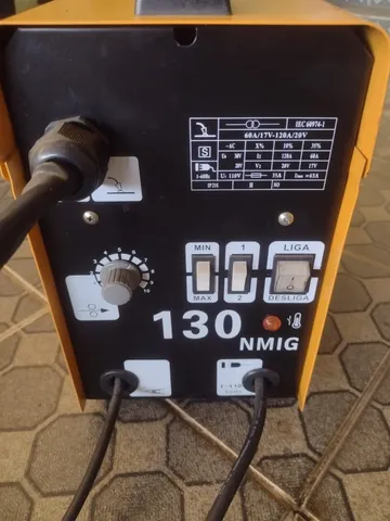 Máquina de solda NMIG (Sem gás) nagano 130A, 127V