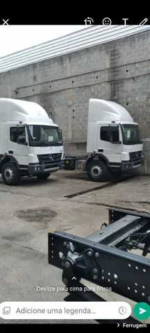 Defletor de ar/Quebra vento Mb Atego Fibramaty 