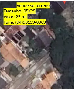 Vende-se Terreno -05X25
