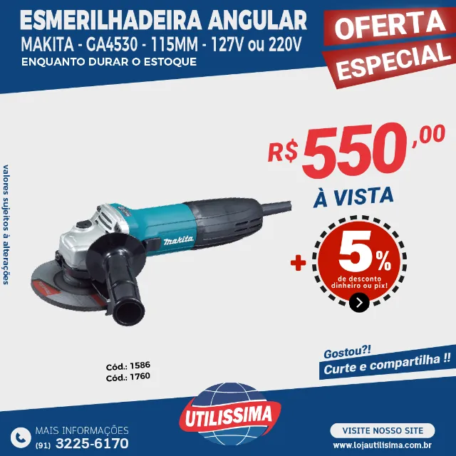 Esmerilhadeira 4.1/2 720w 