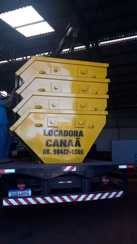 Caçambas para entulhos 