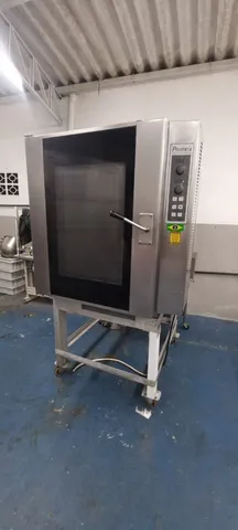 Forno Turbo Pratica Bi-Energetico em Inox