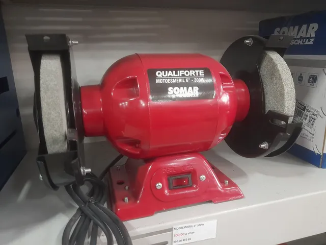 ESMERIL 6" 300W NOVO NA CAIXA