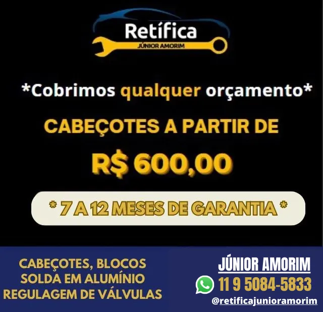 Cabeçotes MAM 6 Cilindros