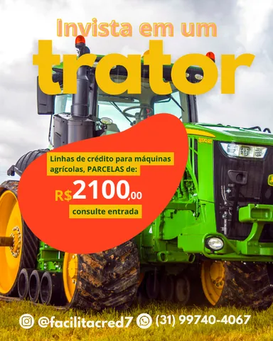 Compre sua máquina agrícola