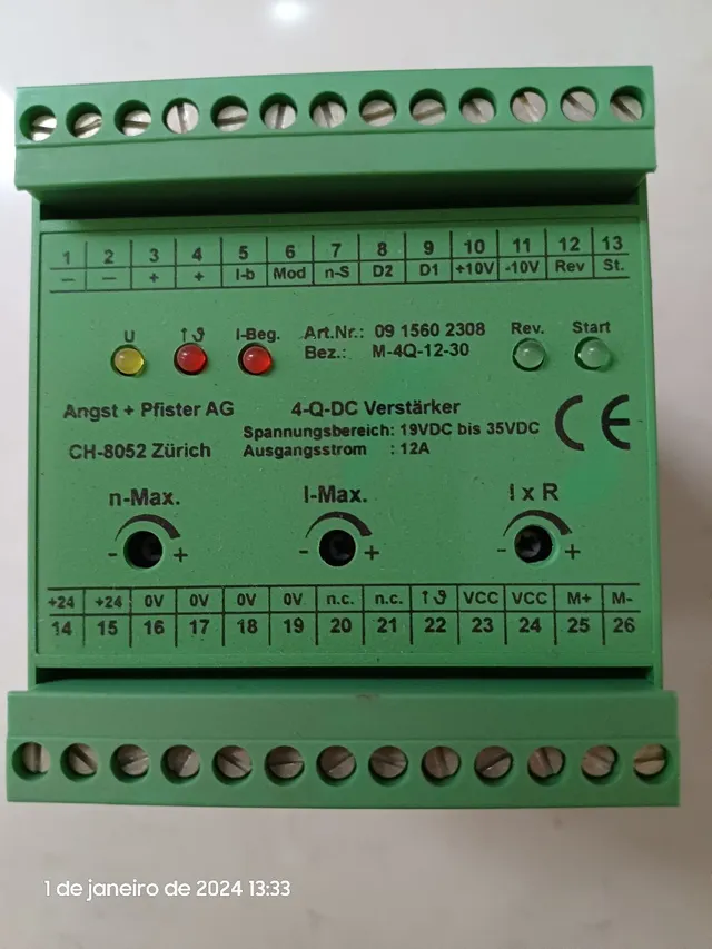 Controlador Mecânico NOVO M-4Q-12-30