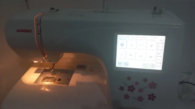 Vende-se uma máquina de bordado só para bordar em perfeito estado