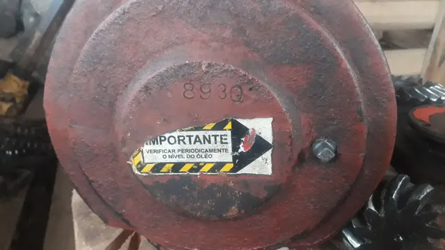 Caixa engrenagem roçadeira mec rul 8930