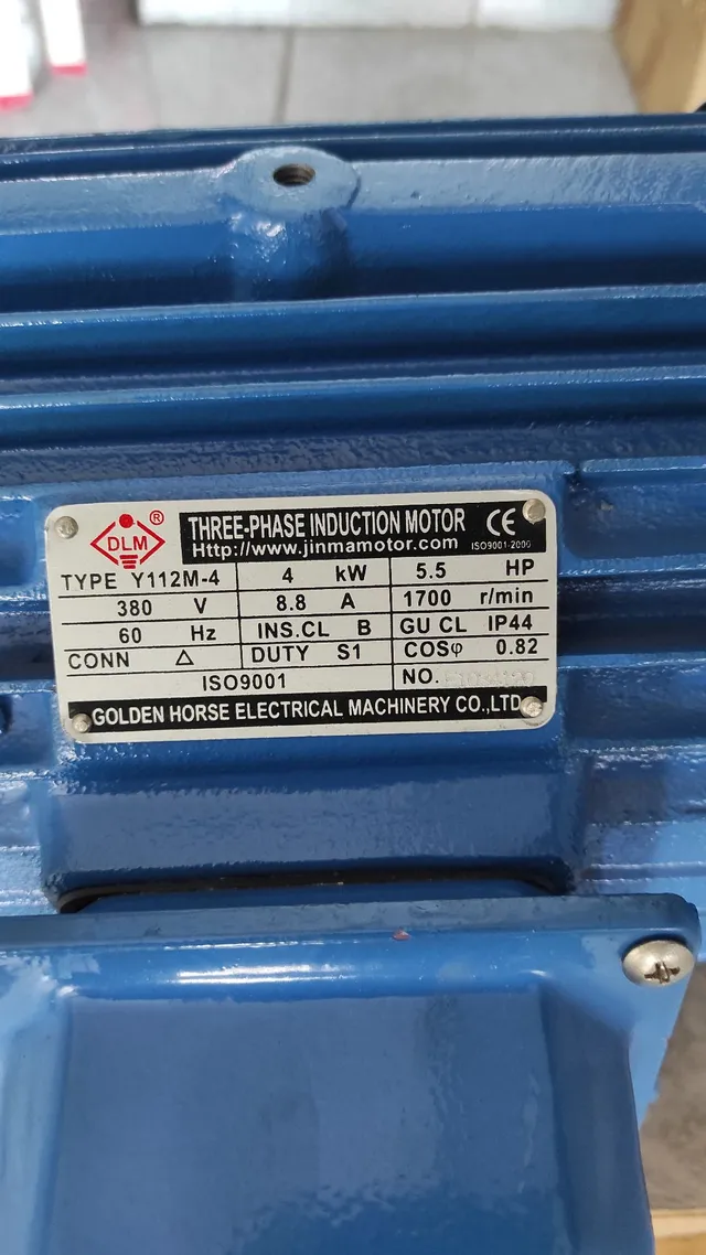 Motor trifásico 5cv