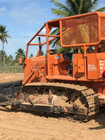 Alugo trator de Esteira 7D Fiat Allis 