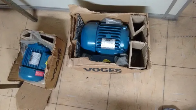 2 motores novos da voges - trifásico (1/2 cv) e monofásico(1,5 cv)