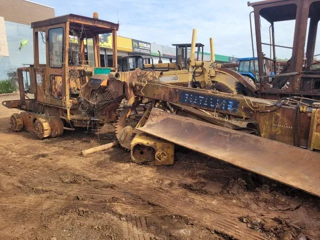 Motoniveladora Fiat Allis fg85a 1981 para retirada de peças