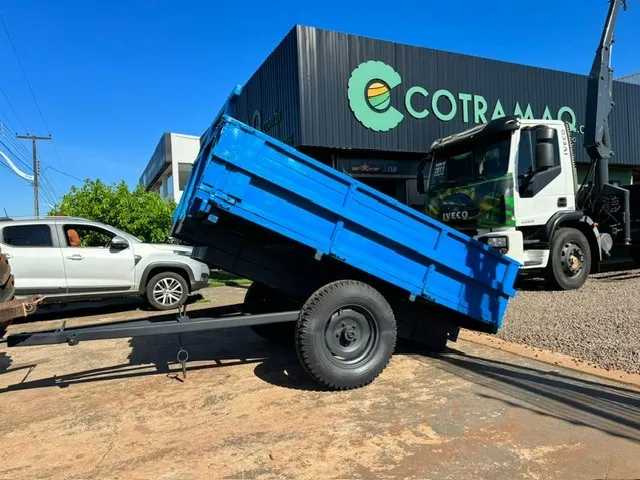 Carreta Agrícola 2 Rodas Basculante 