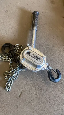 talha alavanca berg steel 750Kg