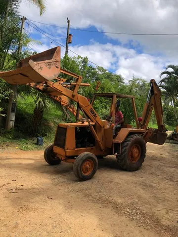 Retro escavadeira Case 580H 1992