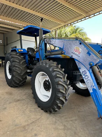 Trator New Holland 7630 + Implementos