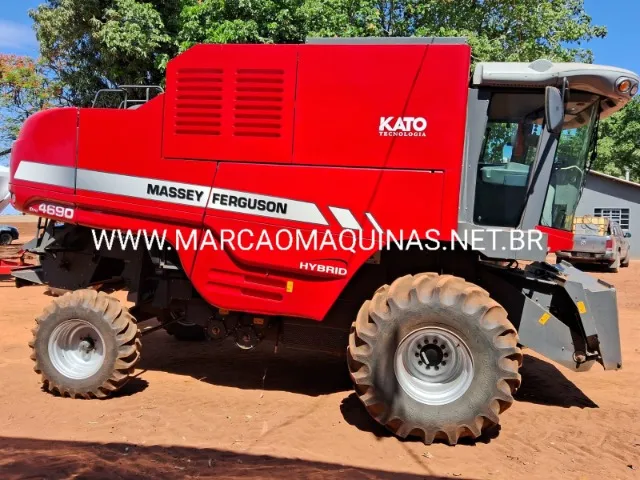 MF 4690 Híbrida Ano 2022 com 720 Hrs motor e 570 Hrs trilha, 20 Pés Dyna - (Parcela 1+5x)