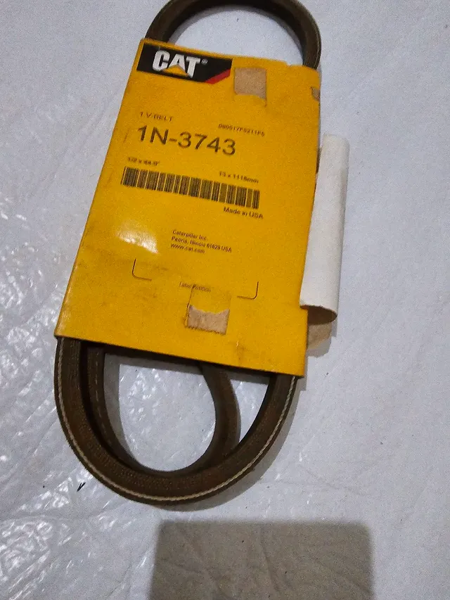 Retroescavadeira pa carregadeira trator caterpillar correia nova original 1n3743
