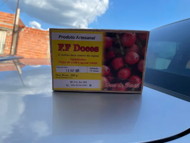Doce de buriti 