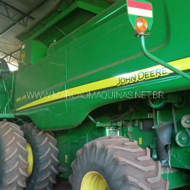 JD 9570 Ano 2014 com 3.200 hrs motor e 2.000 hrs rotor, Piloto, Peneira nivelante, 25 Pés