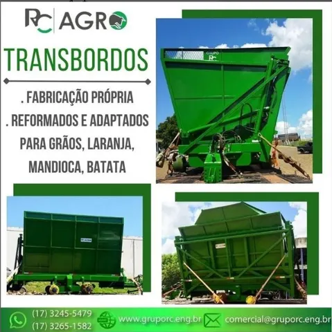 transbordo para grãos