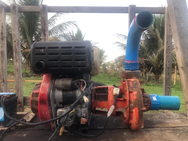 Conjunto motor/bomba 10 cv partida elétrica 