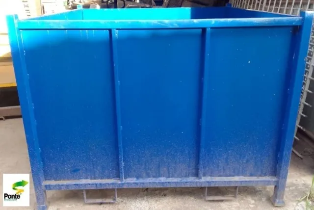 Caixa Pallet Metal