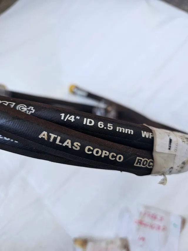 Atlas copco sandvik epiroc mangueira hidraulica nova original *
