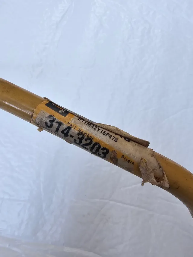 Pa carregadeira 824h 980h caterpillar tubo motor novo original 3143203